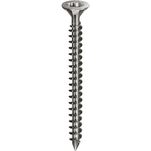 Countersunk, Full Thread, Timber Construction Screws, Stainless A4