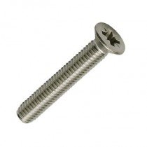 Countersunk Pozi Machine Screws