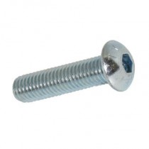 Socket Button Screw Bright Zinc Plated 