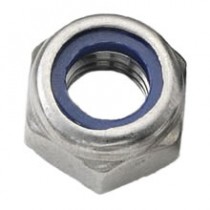Hexagonal Nylon Insert Nut Stainless Steel A2 304