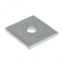 Square Plate Washer Bright Zinc Plated