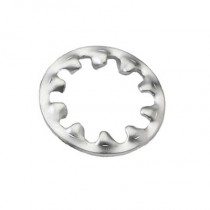 Internal Tooth Shakeproof Washers Bright Zinc Plated