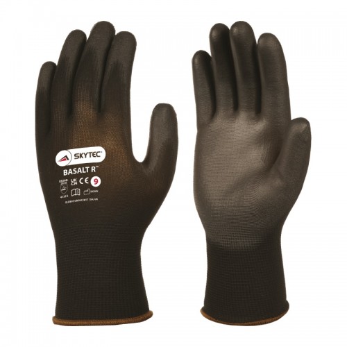 Skytec Basalt R PU Safety Gloves Black