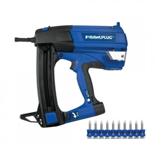 Rawlplug Gas Powered Steel / Concrete Nail Gun & Pins London