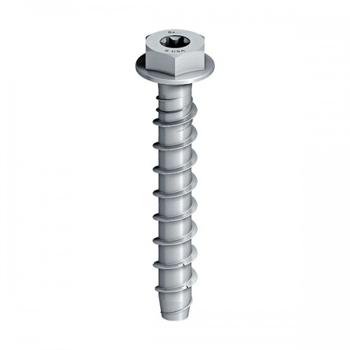 EJOT JC2-KB 6 Hex Head Concrete Screw, Galvanised Zinc Plated