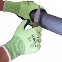 Kutlass PU500G Green PU Safety Gloves 