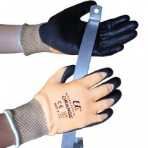 Kutlass PU300-OR Orange PU Safety Gloves 