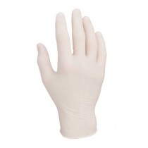 Warrior Powdered Clear Latex Gloves 