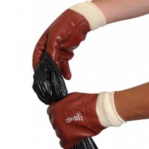 OX PVC Knitwrist Gloves 