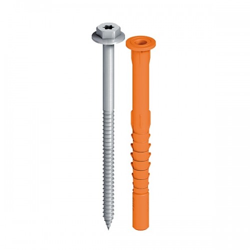 EJOT SDP KB 10G Hex Head Screw Set Anchor, Stainless Steel