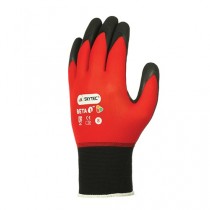 Skytec Beta 1 Nitrile Foam Palm Gloves Red