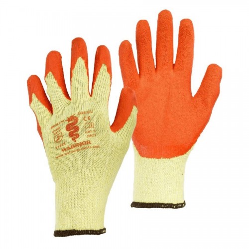 Warrior Grip Orange Builders Safety Gloves
