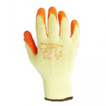 Warrior Grip Orange Builders Safety Gloves