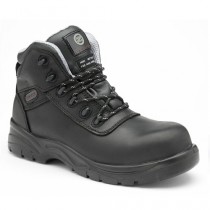 Zephyr ZX50 Black Leather Full Grain Composite Safety Boots