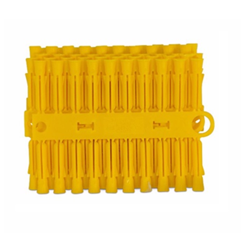 Talon Yellow Plastic Plugs 5.0mm