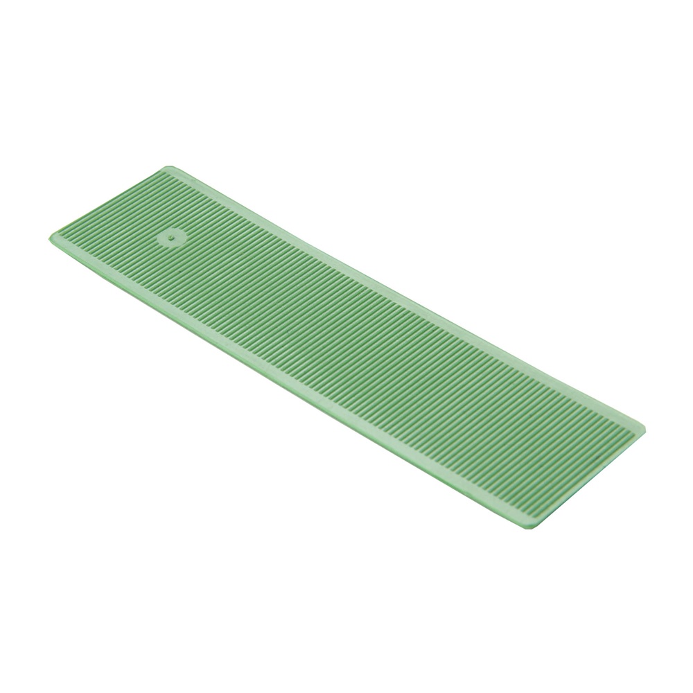 24 x 100 x 1mm Flat Packing Shim - Green