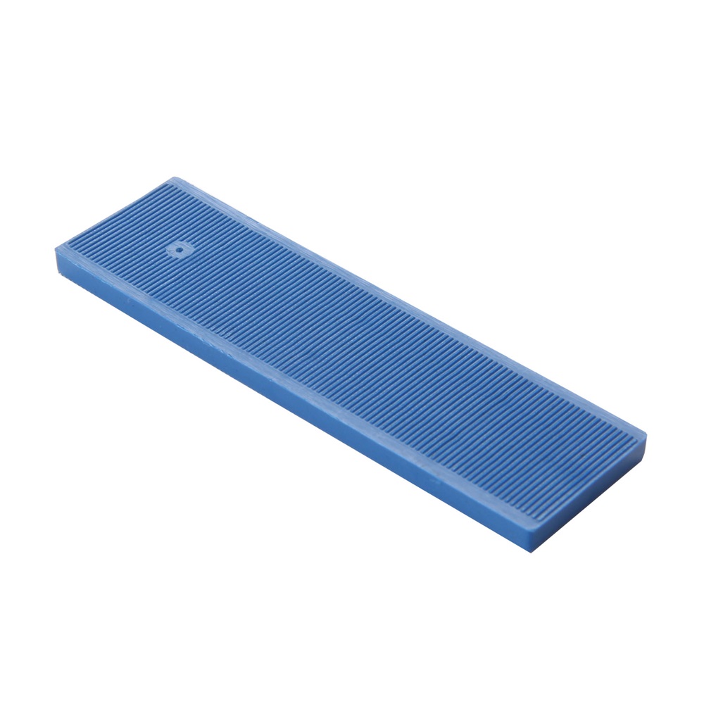 24 x 100 x 5mm Flat Packing Shim - Blue