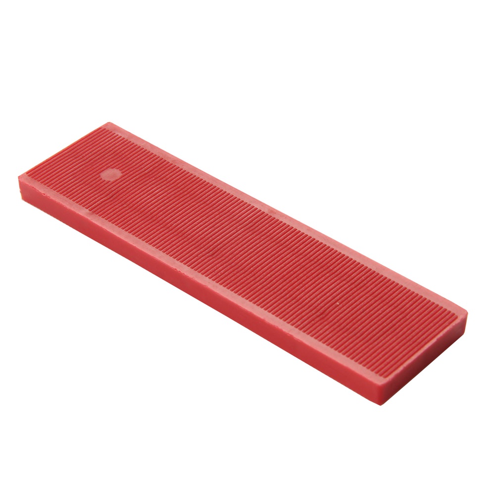 24 x 100 x 6mm Flat Packing Shim - Red