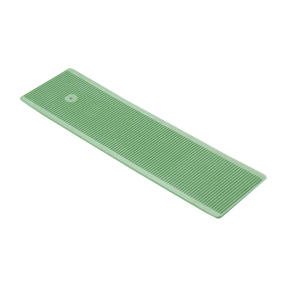 28 x 100 x 1mm Flat Packing Shim - Green