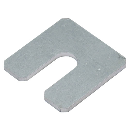 50 x 50 x 3mm Steel Horseshoe Packing Shim