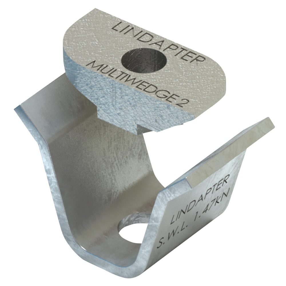 Lindapter M6 Type MW2 Multiwedge Bright Zinc