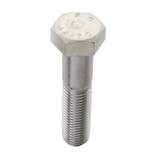 M24 x 130 Hexagon Bolt Stainless Steel