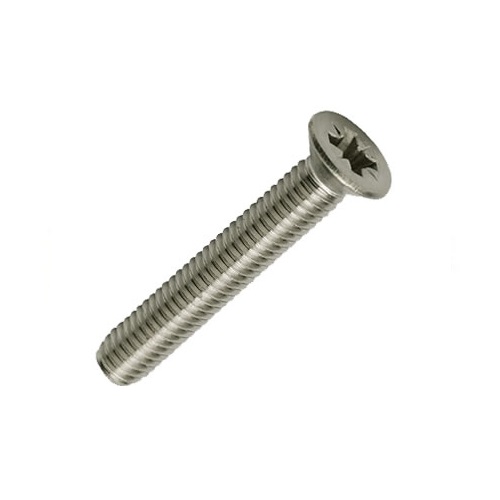 M4 x 45 Countersunk Pozi Machine Screw