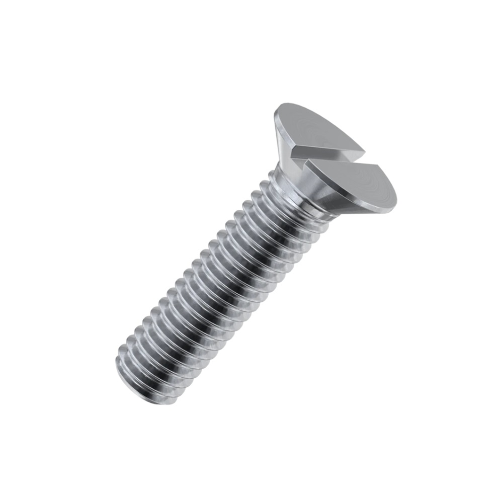 M3 x 10 Countersunk Slot Machine Screw
