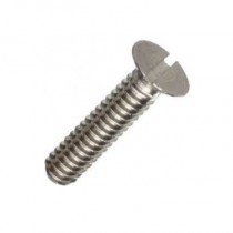 M2.5 x 10 Countersunk Slotted Machine Screws