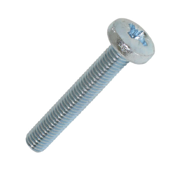 M2 x 6 Pan Pozi Machine Screws Steel