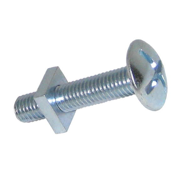 M6 x 8 Mild Steel Roofing Bolt & Nut