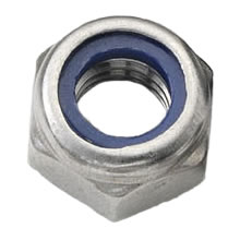 M2 Nylon Insert Nut Stainless Steel