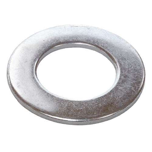 M6 Form B Flat Washer Mild Steel Bright Zinc