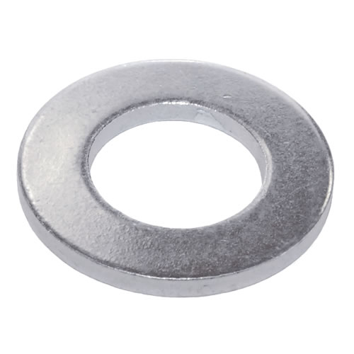 M10 Form A Flat Washer Mild Steel Bright Zinc