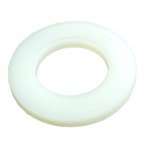 M4 Form A Flat Washer Nylon White