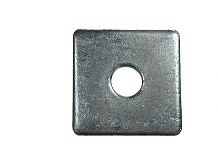 M10 x 50 x 50 x 3mm Square Plate Washer