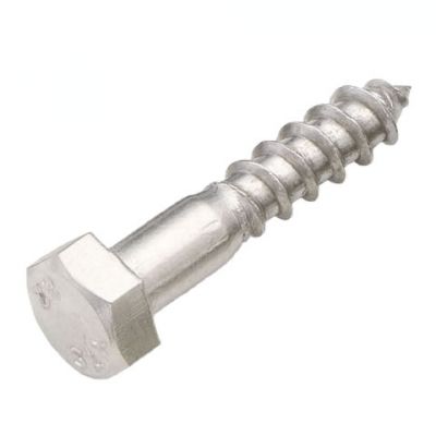 M6 x 75 Hexagon Coach Screw