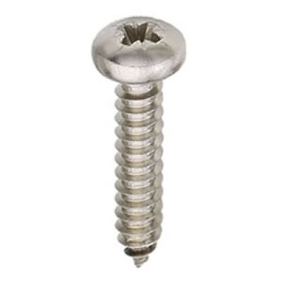 No6 No8 No10 A2 Stainless Pozi Flange Self Tapping Screws Choose Your Size 
