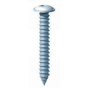 No.4 x 3/8 inch Flange Pozi Self Tapping Screw