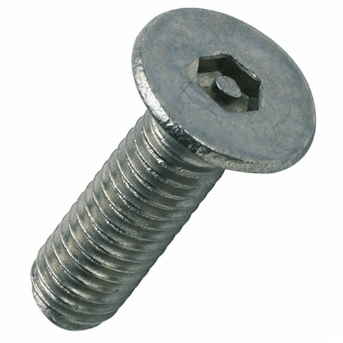 M10 x 25 Pin Hex Countersunk Socket Security