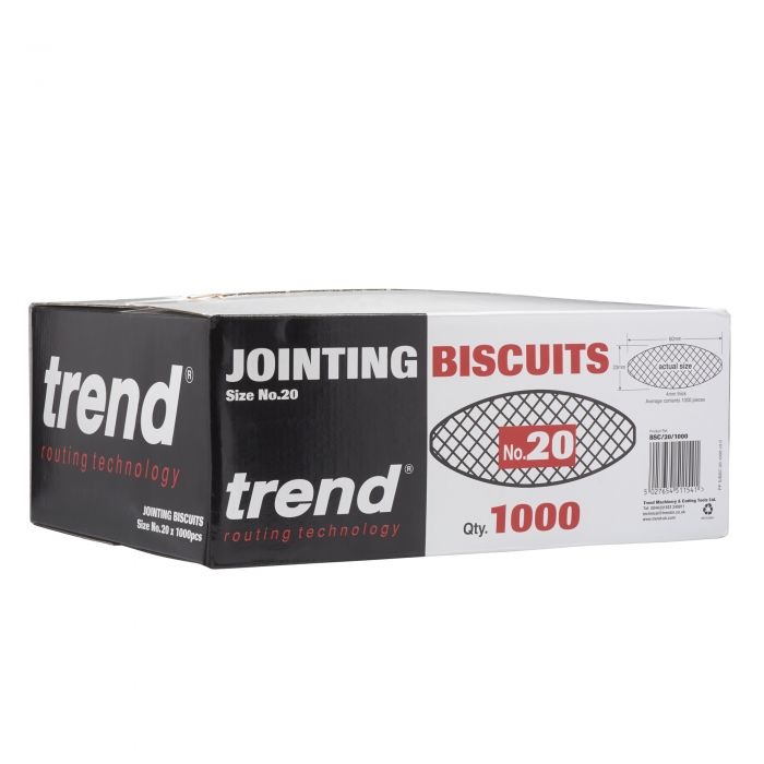 Trend No 20 Router Biscuits BSC/20/1000