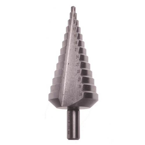 4 to 12mm Dart HSS Straight Flute Step Drill