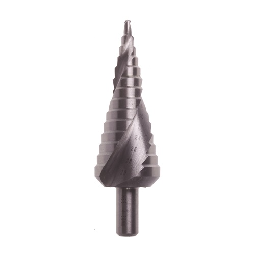 4 to 12mm Dart HSS Spiral Flute Step Drill