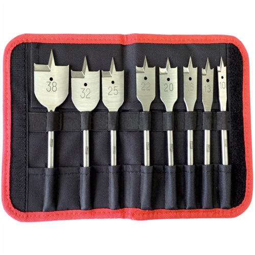 Dart 8 Piece 152mm Flat Wood Bit Set