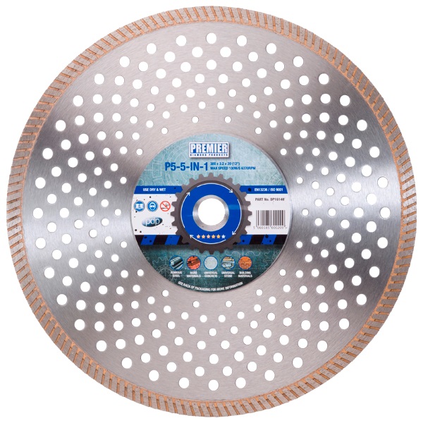 115mm x 1.6mm x 22.2mm Diamond Blade