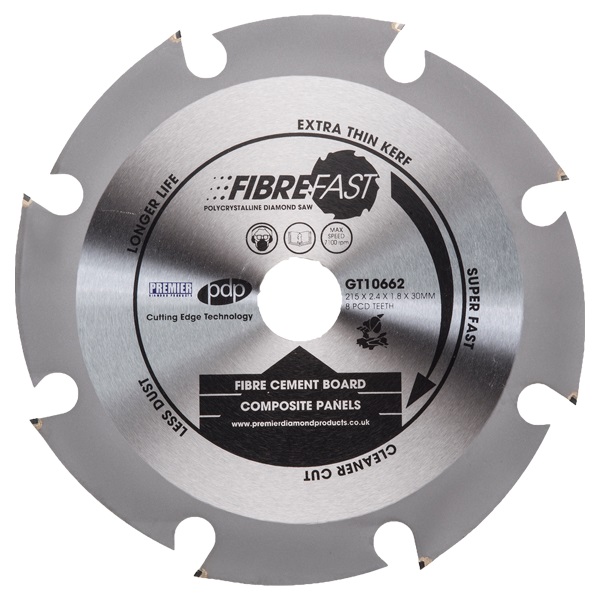 184 x 30 x 6 Teeth Premier Pro PCD