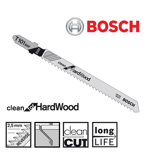 Bosch T101BRF Jigsaw Blade For Wood