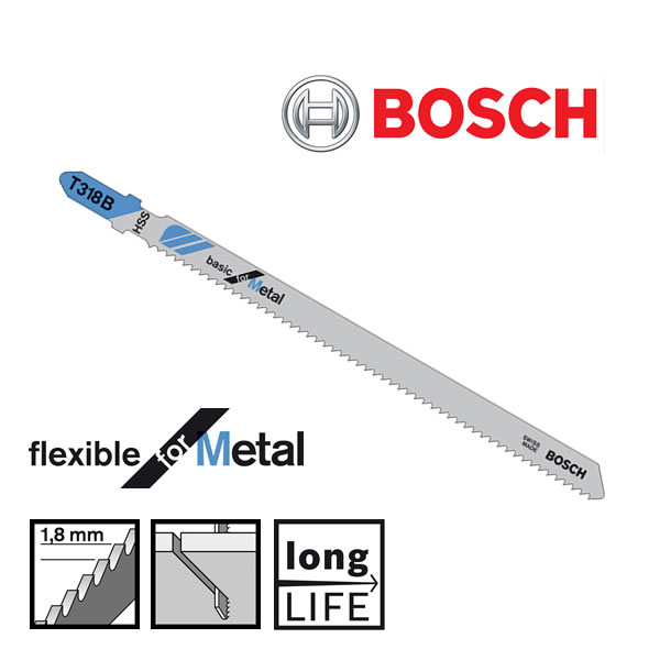 Bosch T318B Jigsaw Blade For Metal