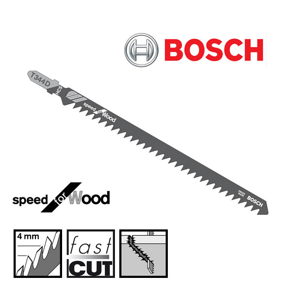 Bosch T344D Jigsaw Blade For Wood Softwood