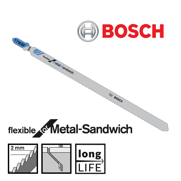 Bosch T718BF Jigsaw Blade For Metal